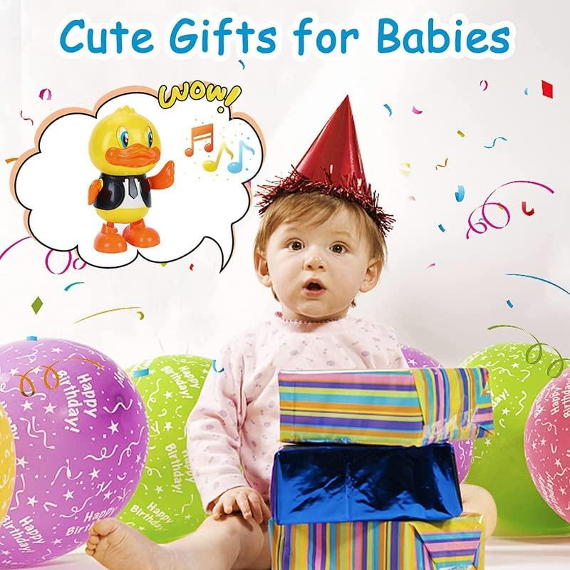 Musical Toys Cute Dancing Gentleman Duck Musical Lighting Doll Interactive Kids Early Educational Battery Operated Toys for Kids