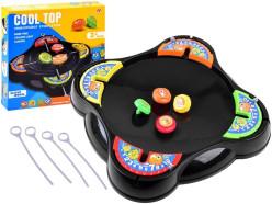 Cool Top Spinning BeyBlades Game Gyro Battle Toy On Classic Super Arena Disk for Kids, 2-4 Players with 4 BeyBlades Spinners & Launchers