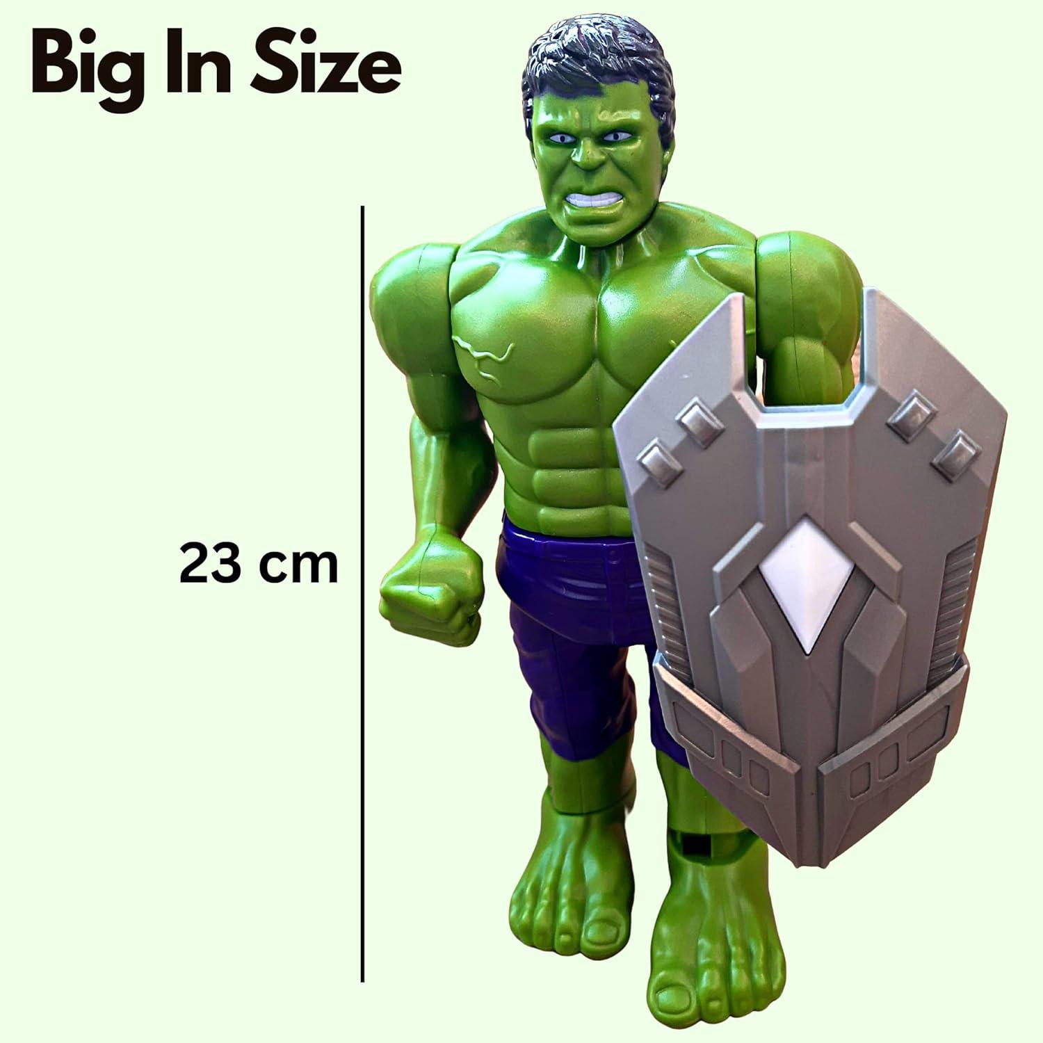 Captain Super Robot Toy with Lights, Sound and 360 Rotation Function