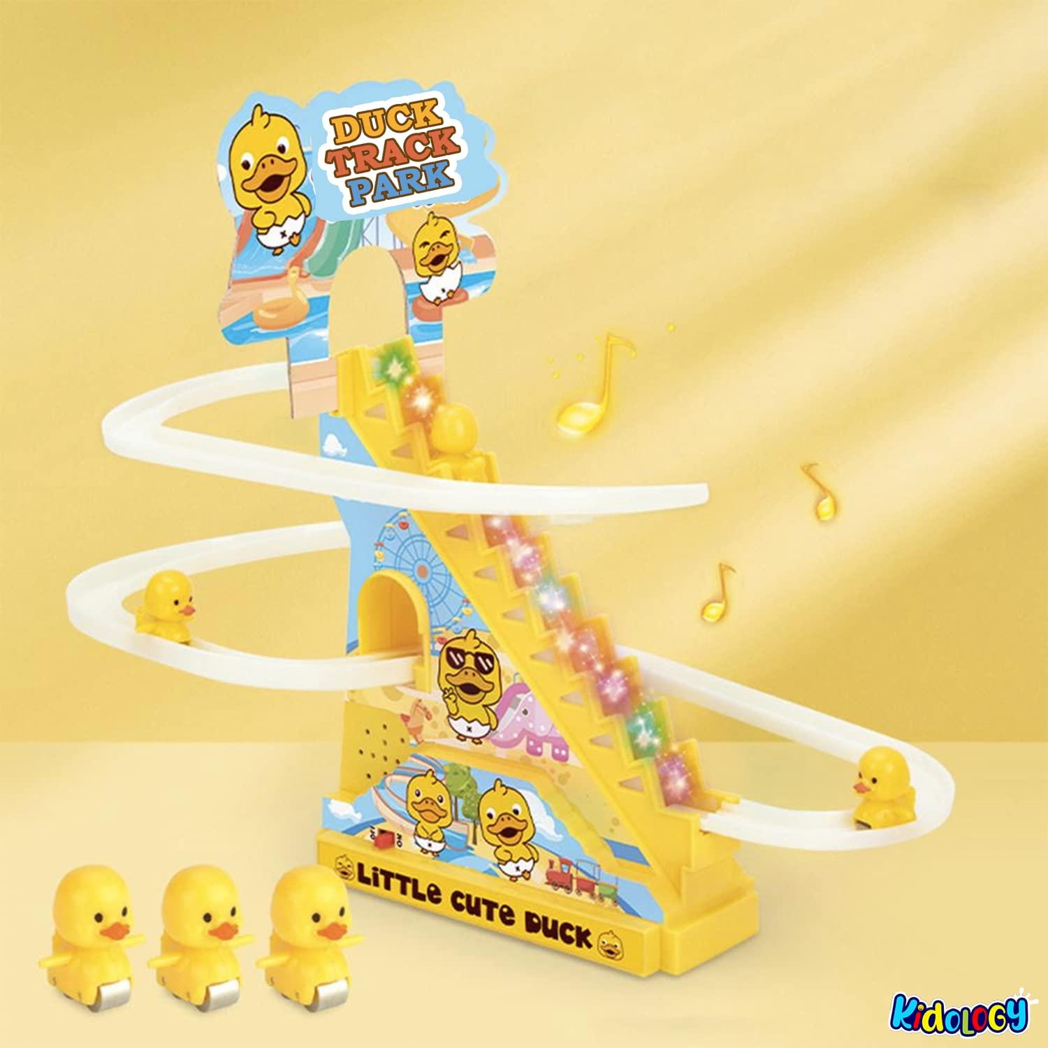 Fishing Game Toys with Slideway, Electronic Toy Fishing Set with Magnetic Pond, Learning Educational Toys