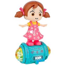 Fashion Girl Musical Dancing Girl  (Multicolor)