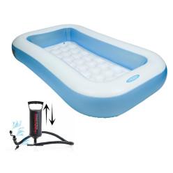 Kidoyz Intex Inflatable Rectangular Pool 5.5 ft Pool With Pump - Multi Color