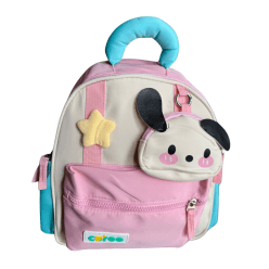 Children's New Backpack Kindergarten Schoolbag Girl Cute Lightweight Baby - LightPink