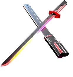 Sparkblade LED Sword with Smoke & Spark Effects – 7-Color Light Katana with Sound FX | Anime Cosplay Prop