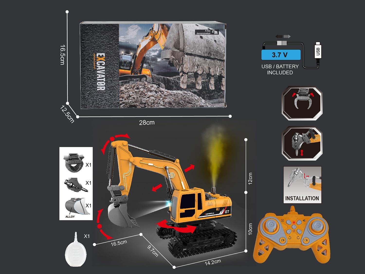 2.4G RC Sports Car with Infrared Battle Gun, 3-in-1 Detachable Remote Control Racing Car, Shooting & Rollover Action Toy Car for Kids Boys Girls